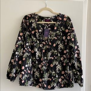 Liberty for J.Crew Floral Blouse